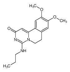 9,10-dimethoxy-4-propylamino-6,7-dihydro-pyrimido[6,1-a]isoquinolin-2-one CAS:68619-50-1 manufacturer & supplier