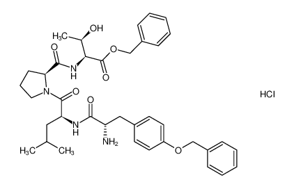 L-Threonine, N-[1-[N-[O-(phenylmethyl)-L-tyrosyl]-L-leucyl]-L-prolyl]-,phenylmethyl ester, monohydrochloride CAS:68624-16-8 manufacturer & supplier