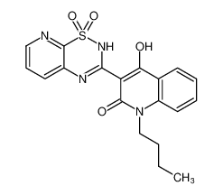 1-butyl-3-(1,1-dioxido-2H-pyrido[3,2-e][1,2,4]thiadiazin-3-yl)-4-hydroxyquinolin-2(1H)-one CAS:686265-88-3 manufacturer & supplier