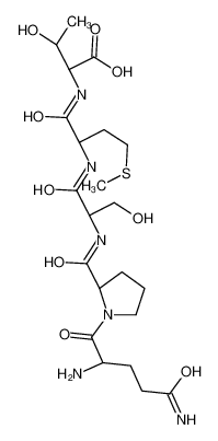 (2S,3R)-2-[[(2S)-2-[[(2S)-2-[[(2S)-1-[(2S)-2,5-diamino-5-oxopentanoyl]pyrrolidine-2-carbonyl]amino]-3-hydroxypropanoyl]amino]-4-methylsulfanylbutanoyl]amino]-3-hydroxybutanoic acid CAS:686273-53-0 manufacturer & supplier