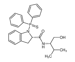 (S)-1-(diphenylphosphorothioyl)-N-((S)-1-hydroxy-3-methylbutan-2-yl)indoline-2-carboxamide CAS:686275-03-6 manufacturer & supplier