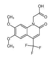 [6,7-dimethoxy-2-oxo-4-(trifluoromethyl)-1,2-dihydroquinolin-1-yl]acetic acid CAS:686277-03-2 manufacturer & supplier