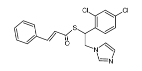 3-phenyl-thioacrylic acid S-[1-(2,4-dichloro-phenyl)-2-imidazol-1-yl-ethyl] ester CAS:68629-18-5 manufacturer & supplier