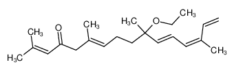 (6E,11E,13Z)-10-ethoxy-2,6,10,14-tetramethyl-hexadeca-2,6,11,13,15-pentaen-4-one CAS:68629-49-2 manufacturer & supplier