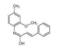 N-(2-methoxy-4-methylphenyl)-3-phenylprop-2-enamide CAS:6863-22-5 manufacturer & supplier