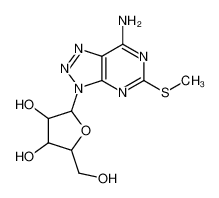 2-(7-amino-5-(methylthio)-3H-[1,2,3]triazolo[4,5-d]pyrimidin-3-yl)-5-(hydroxymethyl)tetrahydrofuran-3,4-diol CAS:686300-66-3 manufacturer & supplier