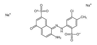 disodium,(8Z)-7-amino-8-[(5-chloro-4-methyl-2-sulfonatophenyl)hydrazinylidene]-4-oxonaphthalene-2-sulfonate CAS:68631-11-8 manufacturer & supplier