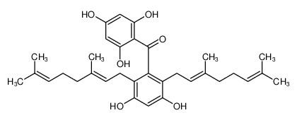 (2,6-bis((E)-3,7-dimethylocta-2,6-dien-1-yl)-3,5-dihydroxyphenyl)(2,4,6-trihydroxyphenyl)methanone CAS:686315-69-5 manufacturer & supplier