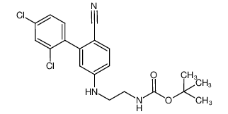 N-(2-{[3-(2,4-dichlorophenyl)-4-cyanophenyl]amino}ethyl)(tert-butoxy)carboxamide CAS:686338-88-5 manufacturer & supplier