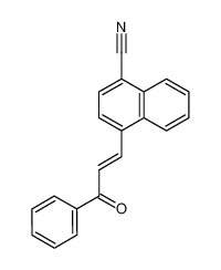 4-((E)-3-Oxo-3-phenyl-propenyl)-naphthalene-1-carbonitrile CAS:68634-90-2 manufacturer & supplier