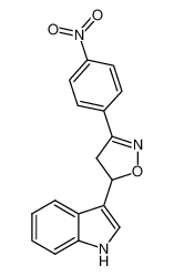 5-(1H-indol-3-yl)-3-(4-nitrophenyl)-4,5-dihydroisoxazoline CAS:686343-87-3 manufacturer & supplier