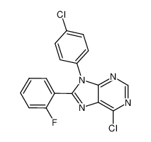 6-chloro-9-(4-chlorophenyl)-8-(2-fluorophenyl)-9H-purine CAS:686347-61-5 manufacturer & supplier