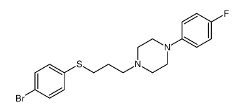 Piperazine, 1-[3-[(4-bromophenyl)thio]propyl]-4-(4-fluorophenyl)- CAS:686348-08-3 manufacturer & supplier