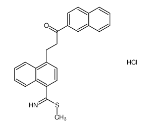 methyl 4-(3-(naphthalen-2-yl)-3-oxopropyl)naphthalene-1-carbimidothioate hydrochloride CAS:68635-03-0 manufacturer & supplier