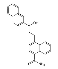 4-(3-Hydroxy-3-naphthalen-2-yl-propyl)-naphthalene-1-carbothioic acid amide CAS:68635-11-0 manufacturer & supplier