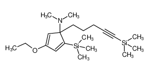 4-ethoxy-N,N-dimethyl-2-(trimethylsilyl)-1-(5-(trimethylsilyl)pent-4-yn-1-yl)cyclopenta-2,4-dien-1-amine CAS:686352-40-9 manufacturer & supplier