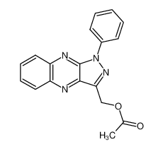 3-acetoxymethyl-1-phenyl-1H-pyrazolo[3,4-b]quinoxaline CAS:68636-61-3 manufacturer & supplier