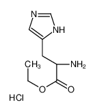 ethyl (2S)-2-amino-3-(1H-imidazol-5-yl)propanoate,hydrochloride CAS:68636-91-9 manufacturer & supplier