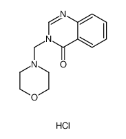 3-(morpholin-4-ylmethyl)quinazolin-4-one,hydrochloride CAS:68638-39-1 manufacturer & supplier