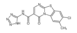 N-(5-Tetrazolyl)-7-methyl-8-chloro-4-oxo-4H-pyrimido[2,1-b]benzothiazole-3-carboxamide CAS:68641-37-2 manufacturer & supplier