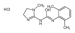 1-(2,6-dimethylphenyl)-3-(1-methyl-4,5-dihydroimidazol-2-yl)urea,hydrochloride CAS:68656-93-9 manufacturer & supplier