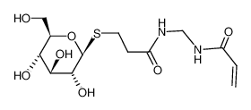 N-{[3-((2S,3R,4S,5S,6R)-3,4,5-Trihydroxy-6-hydroxymethyl-tetrahydro-pyran-2-ylsulfanyl)-propionylamino]-methyl}-acrylamide CAS:68667-00-5 manufacturer & supplier