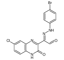 (4-bromo-phenylhydrazono)-(7-chloro-3-oxo-3,4-dihydro-quinoxalin-2-yl)-acetaldehyde CAS:68667-33-4 manufacturer & supplier