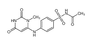 N-((4-((3-methyl-2,6-dioxo-1,2,3,6-tetrahydropyrimidin-4-yl)amino)phenyl)sulfonyl)acetamide CAS:686720-36-5 manufacturer & supplier