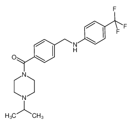 (4-isopropyl-piperazin-1-yl)-{4-{(4-trifluoromethyl-phenylamino)-methyl}-phenyl}-methanone CAS:686720-92-3 manufacturer & supplier