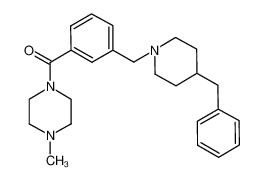 {3-(4-benzyl-piperidin-1-ylmethyl)-phenyl}-(4-methyl-piperazin-1-yl)-methanone CAS:686721-00-6 manufacturer & supplier