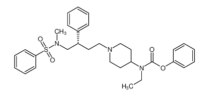 phenyl (S)-ethyl(1-(4-(N-methylphenylsulfonamido)-3-phenylbutyl)piperidin-4-yl)carbamate CAS:686745-39-1 manufacturer & supplier