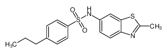 Benzenesulfonamide, N-(2-methyl-6-benzothiazolyl)-4-propyl- CAS:686747-04-6 manufacturer & supplier