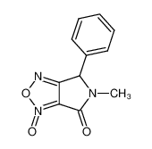 5-methyl-3-oxy-6-phenyl-5,6-dihydro-pyrrolo[3,4-c][1,2,5]oxadiazol-4-one CAS:68676-40-4 manufacturer & supplier