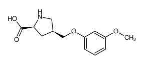 L-Proline, 4-[(3-methoxyphenoxy)methyl]-, (4S)- CAS:686766-38-1 manufacturer & supplier