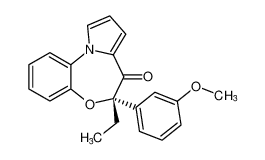 (S)-6-ethyl-6-(3-methoxyphenyl)benzo[b]pyrrolo[1,2-d][1,4]oxazepin-7(6H)-one CAS:686767-24-8 manufacturer & supplier