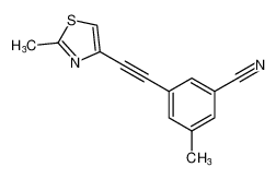 3-methyl-5-((2-methylthiazol-4-yl-4-14C)ethynyl)benzonitrile CAS:686768-27-4 manufacturer & supplier