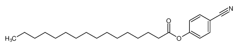 Hexadecanoic acid, 4-cyanophenyl ester CAS:68677-24-7 manufacturer & supplier