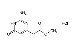 methyl 2-(2-amino-6-oxo-1,6-dihydropyrimidin-4-yl)acetate hydrochloride CAS:686777-90-2 manufacturer & supplier