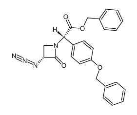 Benzyl 3-Azido-α-(p-(benzyloxy)phenyl)-2-oxo-1-azetidineacetate CAS:68682-16-6 manufacturer & supplier