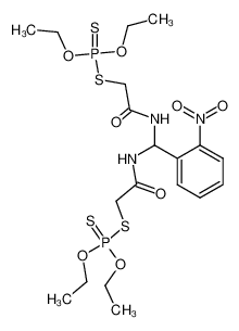 Dithiophosphoric acid S-({[[2-(diethoxy-thiophosphorylsulfanyl)-acetylamino]-(2-nitro-phenyl)-methyl]-carbamoyl}-methyl) ester O,O'-diethyl ester CAS:68687-18-3 manufacturer & supplier