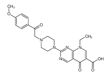 8-Ethyl-2-{4-[2-(4-methoxy-phenyl)-2-oxo-ethyl]-piperazin-1-yl}-5-oxo-5,8-dihydro-pyrido[2,3-d]pyrimidine-6-carboxylic acid CAS:68689-25-8 manufacturer & supplier