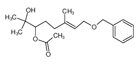 Acetic acid (E)-6-benzyloxy-1-(1-hydroxy-1-methyl-ethyl)-4-methyl-hex-4-enyl ester CAS:68690-81-3 manufacturer & supplier