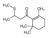 3-methylsulfanyl-1-(2,6,6-trimethylcyclohexen-1-yl)butan-1-one CAS:68697-67-6 manufacturer & supplier