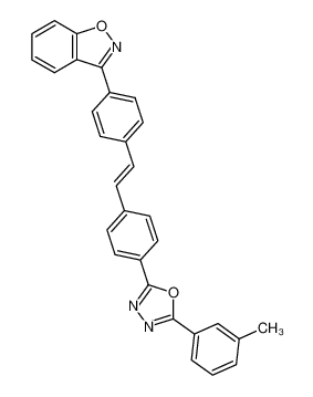 3-{4-[4-(5-m-tolyl-[1,3,4]oxadiazol-2-yl)-trans-styryl]-phenyl}-benzo[d]isoxazole CAS:68700-02-7 manufacturer & supplier