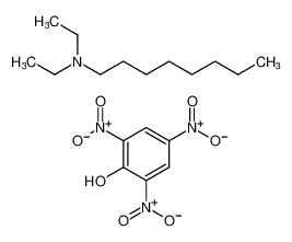 1-Octanamine, N,N-diethyl-, compd. with 2,4,6-trinitrophenol (1:1) CAS:68723-36-4 manufacturer & supplier