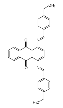 1,4-bis((4-ethylbenzylidene)amino)anthracene-9,10-dione CAS:68727-28-6 manufacturer & supplier