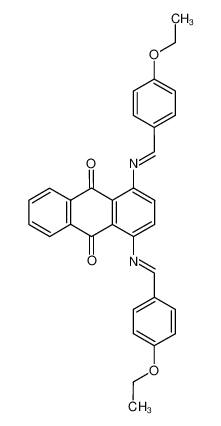 1,4-Bis-{[1-(4-ethoxy-phenyl)-meth-(Z)-ylidene]-amino}-anthraquinone CAS:68727-39-9 manufacturer & supplier