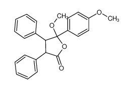 5-Methoxy-5-(4-methoxy-phenyl)-3,4-diphenyl-dihydro-furan-2-one CAS:68727-69-5 manufacturer & supplier