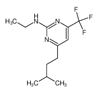 ethyl-[4-(3-methyl-butyl)-6-trifluoromethyl-pyrimidin-2-yl]-amine CAS:68729-62-4 manufacturer & supplier