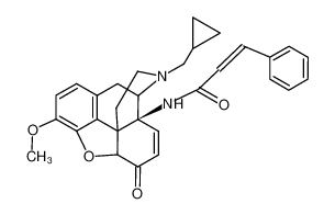 17-cyclopropylmethyl-4,5α-epoxy-3-methoxy-14-(3-phenyl-acryloylamino)-morphin-7-en-6-one CAS:68729-91-9 manufacturer & supplier